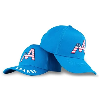 Blå nationalt flagmønster baseball cap
