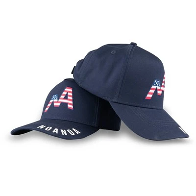 Flag logo mørkeblå baseball cap