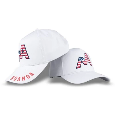 National flagstil hvid baseball cap