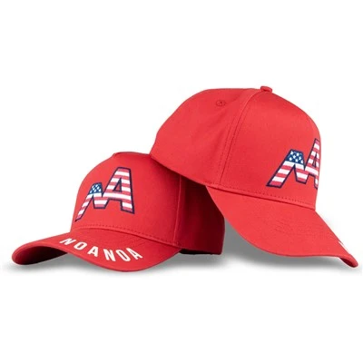 Red National Flag Embroidery Baseball Cap