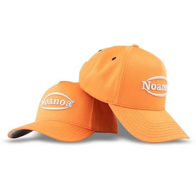 TCAP brugerdefinerede orange bomuldshatte 3D-broderisportskasketter