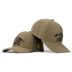 TCAP Customize Premier Suede Green Broderet Logo Snapback baseballkasket